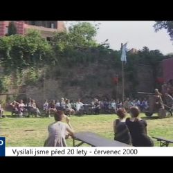 2000 – Cheb: V okolí hradu se v létě bude hrát Ivanhoe či Robin Hood (TV Západ)