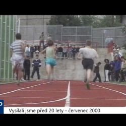 2000 – Cheb: Víceúčelové sportoviště u 1. ZŠ bylo dokončeno (TV Západ) 