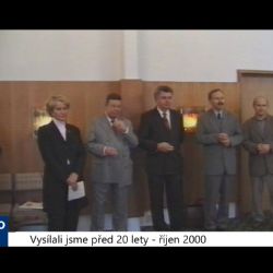 2000 – Františkovy Lázně: Na stavbě domova pro seniory se budou podílet samaritáni (TV Západ)