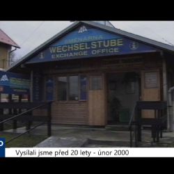 2000 – Pomezí: Neznámý pachatel přepadl směnárnu (TV Západ)