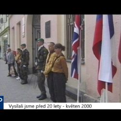2000 – Sokolov: Během oslav se děkovalo válečným veteránům (TV Západ)