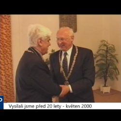 2000 – Sokolov: Byla podepsána partnerská smlouva se Schwandorfem (TV Západ)