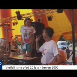 2000 – Sokolov: Dětský den byl zakončen ohňostrojem (TV Západ)
