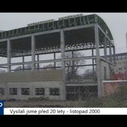 2000 – Sokolov: Gymnázium bude mít novou sportovní halu (TV Západ)