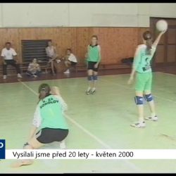 2000 – Sokolov: Okresní finále ve volejbale vyhrály dívky z gymnázia (TV Západ)