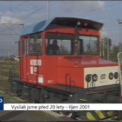 2001 – Cheb: Den železnice přilákal stovky lidí (TV Západ)