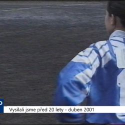 2001 – Cheb: Domácí fotbalistky prohrály s Řevnicemi 1:4 (TV Západ)