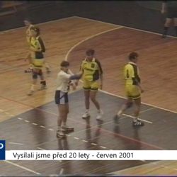 2001 – Cheb: Domácí házenkářky obsadily v extralize 5. příčku (TV Západ)
