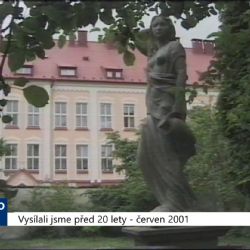 2001 – Cheb: Františkánskou zahradu čeká rekonstrukce (TV Západ)