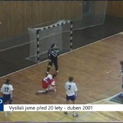 2001 – Cheb: Házenkářky hostily Kunovice a poté Slávii (TV Západ)
