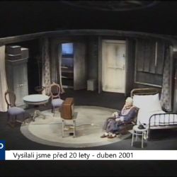 2001 – Cheb: K výročí divadla se hrála komedie Vstupte (TV Západ)