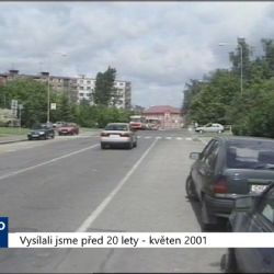 2001 – Cheb: Kruhový objezd u nádraží dostal zelenou (TV Západ)