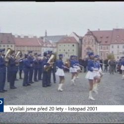 2001 – Cheb: Lidé si připomněli vznik Československa (TV Západ)