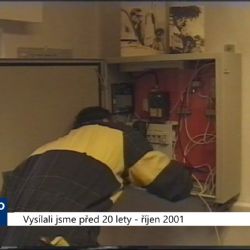 2001 – Cheb: Modernizuje se kamerový systém (TV Západ)