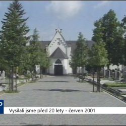 2001 – Cheb: Na letošní úpravy hřbitova jsou vyčleněny dva miliony (TV Západ)