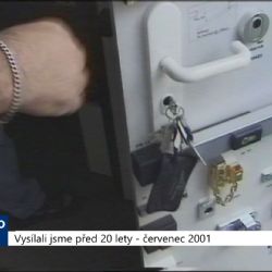 2001 – Cheb: Na náměstí se objevil německý policejní kamion (TV Západ) 