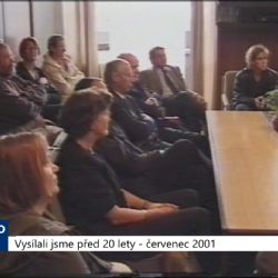 2001 – Cheb: Na radnici se řešila další pomoc bosenské Fojnici (TV Západ)