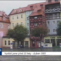 2001 – Cheb: Nájemné v obecních bytech vzroste o 4 procenta (TV Západ)