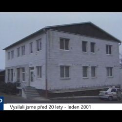 2001 – Cheb: Rekonstrukce střediska pro ZZS vyšla na 5 milionů (TV Západ)