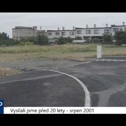 2001 – Cheb: Šumavská ulice je dokončena, nyní je na řadě Blanická (TV Západ)