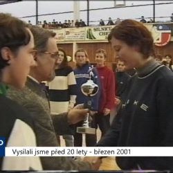 2001 – Cheb: Turnaj o Štít města vyhrály Ukrajinky (TV Západ)
