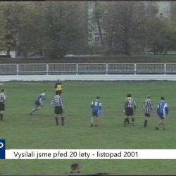 2001 – Cheb: Union porazil Bolevec 3:0 (TV Západ)		