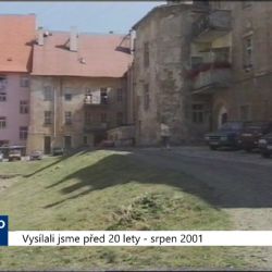 2001 – Cheb: Úprava dvorních traktů vyjde na 10 milionů (TV Západ)