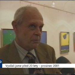 2001 – Cheb: V Galerii výtvarného umění vystavuje Vosolsobě (TV Západ)