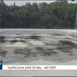 2001 – Cheb: Zastřešení zimního stadionu vyjde na 70 milionů (TV Západ)