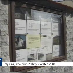 2001 – Cheb: Zisk z prodeje bytů by měl být přibližně 200 milionů (TV Západ)