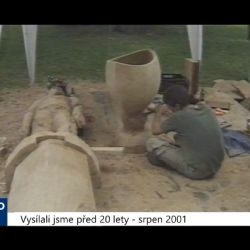 2001 – Františkovy Lázně: Parky oživí dřevěné sochy (TV Západ)