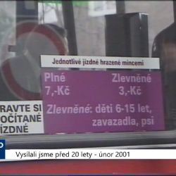 2001 – Sokolov: ČSAD požádala radnici o příspěvek (TV Západ)