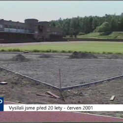 2001 – Sokolov: Dokončuje se modernizace atletické dráhy (TV Západ)