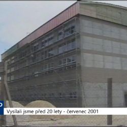 2001 – Sokolov: Gymnázium bude mít novou sportovní halu (TV Západ) 