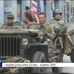 2001 – Sokolov: Městem projela historická vojenská technika (TV Západ)