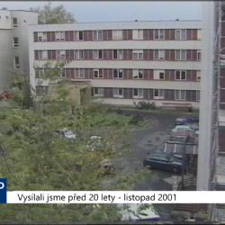 2001 – Sokolov: Nemocnice chce příspěvek, město její pozemky (TV Západ)
