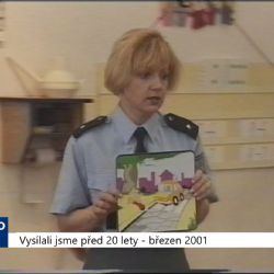 2001 – Sokolov: Policejní preventisté přednáší na školách (TV Západ)