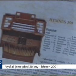 2001 – Sokolov: Rada města schválila nákup digitálních varhan (TV Západ)