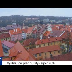 2009 - Cheb: Audioprůvodce městem přiblíží historii a památky (3785) (TV Západ)