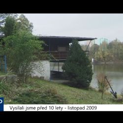 2009 – Cheb: Kanoisté hodlají postavit nové zázemí (3887) (TV Západ)