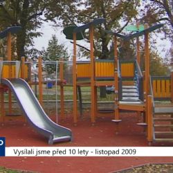 2009 – Cheb: Mateřská školka v ulici Osvobození má nové hřiště (3893) (TV Západ)