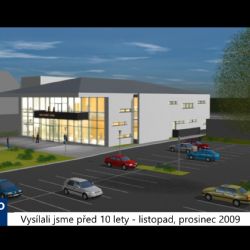 2009 – Cheb: Město představilo projekt komplexního kulturního domu (3909) (TV Západ)