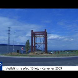 2009 - Cheb: Projekt úpravy vjezdů je hotov (3779) (TV Západ)