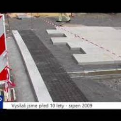 2009 - Cheb: První část pěší zóny bude dokončena včas (3799) (TV Západ)