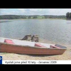 2009 - Chebsko: Kvalita vody ke koupání (TV Západ)