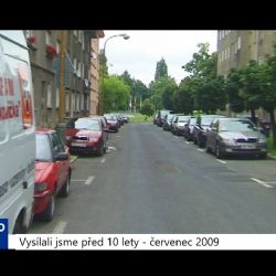 2009 - Další fáze oprav ulic v okolí Palackého (TV Západ)