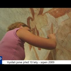 2009 – Pomezí: Restaurování fresek v kostele (3835) (TV Západ)