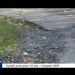 2009 – Sokolovsko: Obec Novina se chce připojit k Březové (3880) (TV Západ)