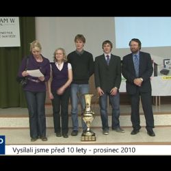 2010 – Cheb: Dějepisná soutěž hostila studenty z celé republiky (4251) (TV Západ)	