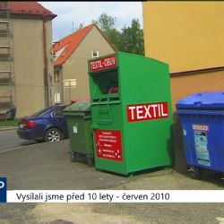2010 – Cheb: Kontejnery na obuv a textil (4064) (TV Západ)	